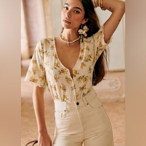 Sezane Celia Tshirt — Small Flowers